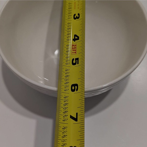 Mason White Weave Ceramic Cereal Bowls (Set of 4, with Original Box) - Picture 7 of 9